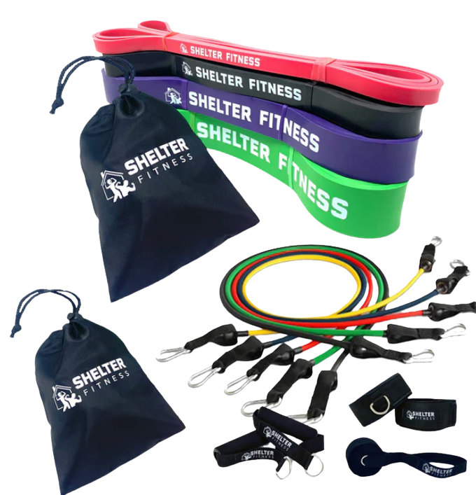 Shelter fitness best sale resistance bands